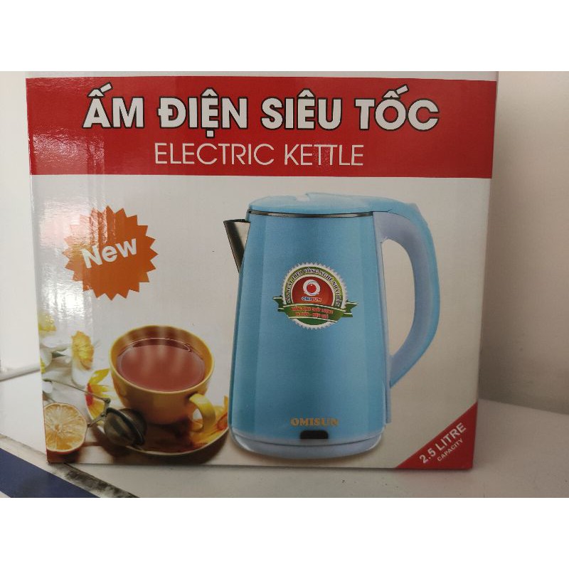 Ấm điện siêu tốc ELECTRIC KETLE 2,5 LÍT