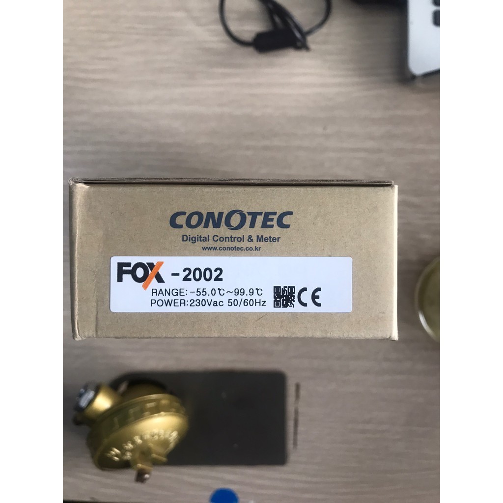 [FOX] Bộ điều khiển nhiệt FOX - 2002 gồm 2 relay và SENSOR