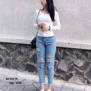 🎀🎀BAGGY RÁCH 252 + ẢNH THẬT 🎀🎀