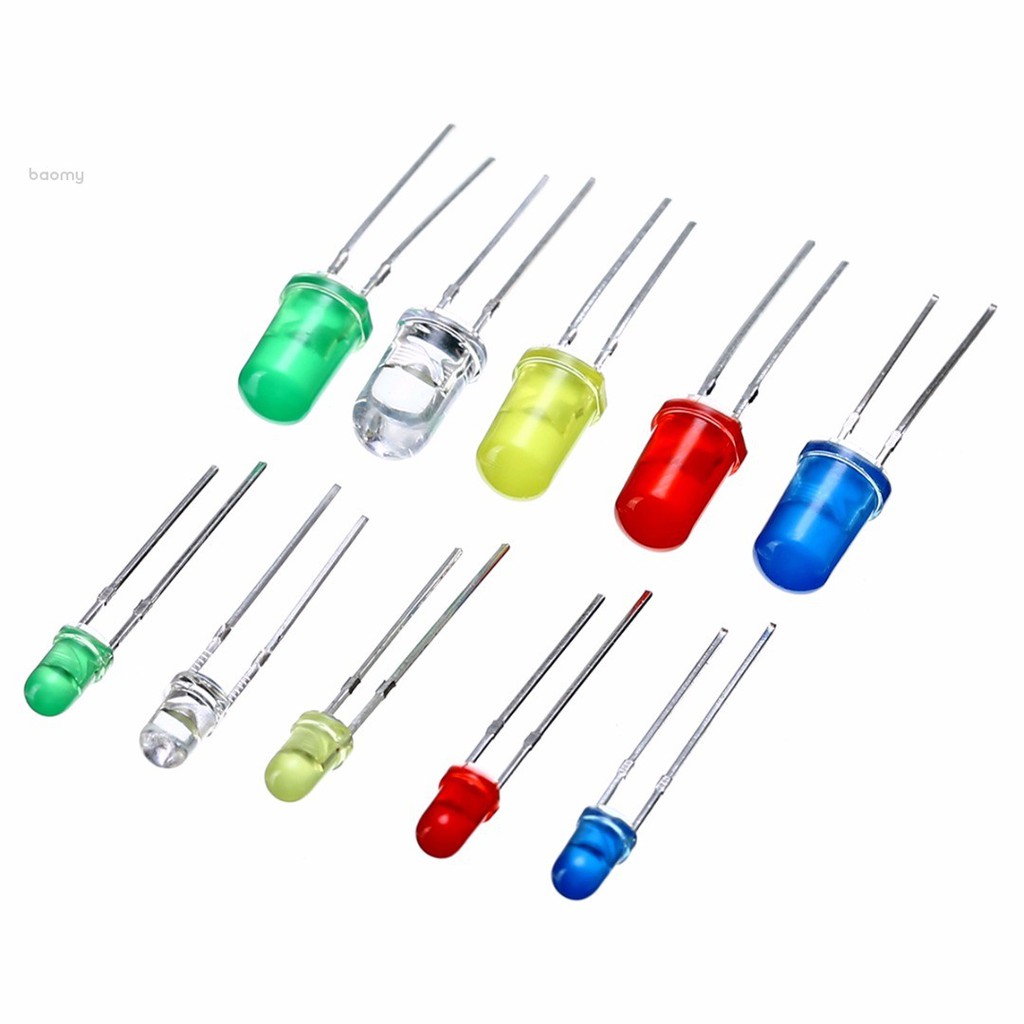 200 Điốt Đèn Led 3mm / 5mm | BigBuy360 - bigbuy360.vn