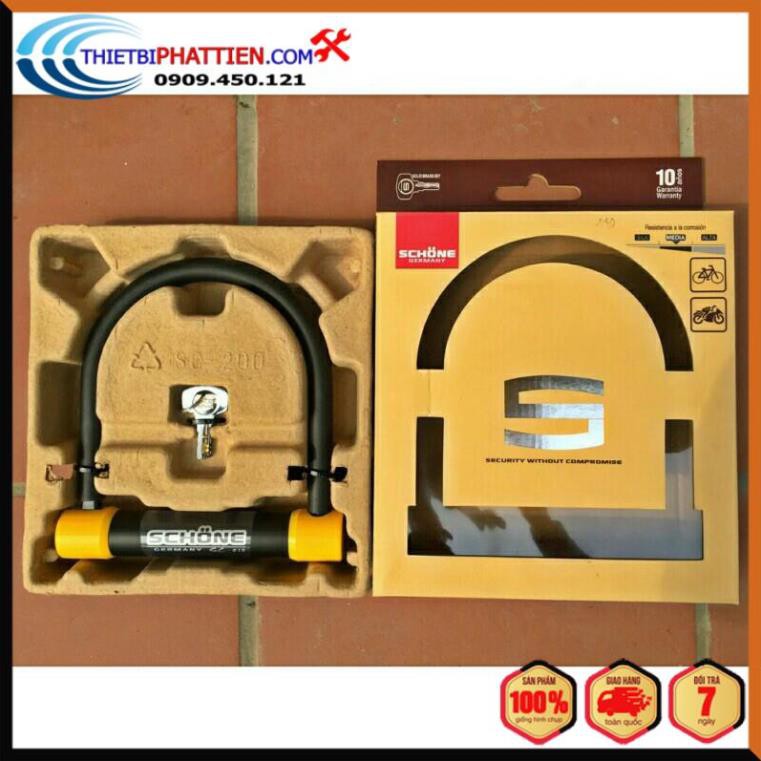 FREESHIP Ổ Khóa Bánh Xe Chử U Schone SC-210 Lớn (Chính Hãng)