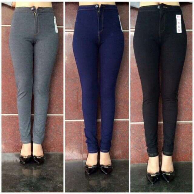 quần giả jeans co giãn 4 chiều