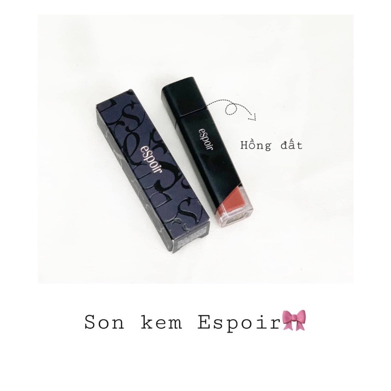 💋💋💋 SON KEM ESPOIR COUTURE LIP FLUID VELVET BE302 - MOONLIT ‼️‼️