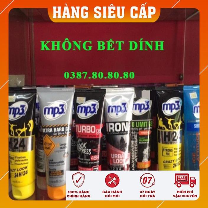 [ FreeShip - CAO CẤP ] Keo vuốt tóc nam tạo phồng giữ nếp cao cấp/ Gel vuốt tóc MP3 pháp không bết dính, giữ nếp 24h