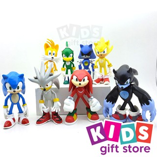 Set 8 Mô Hình Đồ Chơi Nhân Vật Sonic The Hedgehog