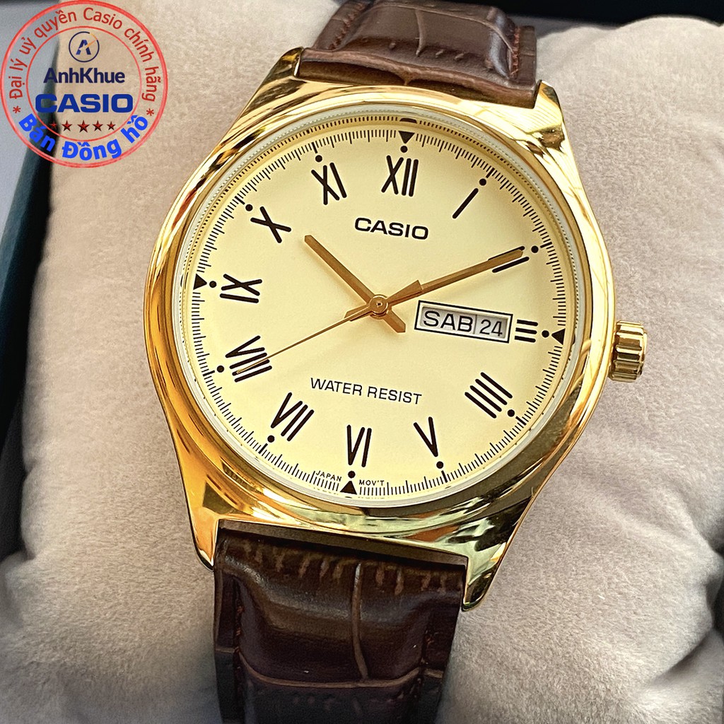 Đồng hồ nam Casio MTP-V006 MTP-V006L MTP-V006GL bảo hành 1 năm chính hãng Anh Khuê d | BigBuy360 - bigbuy360.vn