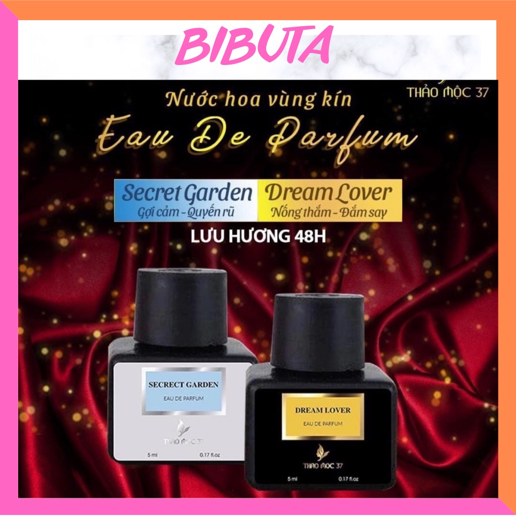 Nước Hoa Vùng Kín Eau De Parfum Thảo Mộc 37 Mùi Chuẩn Quyến Rũ, Lưu Hương 48h