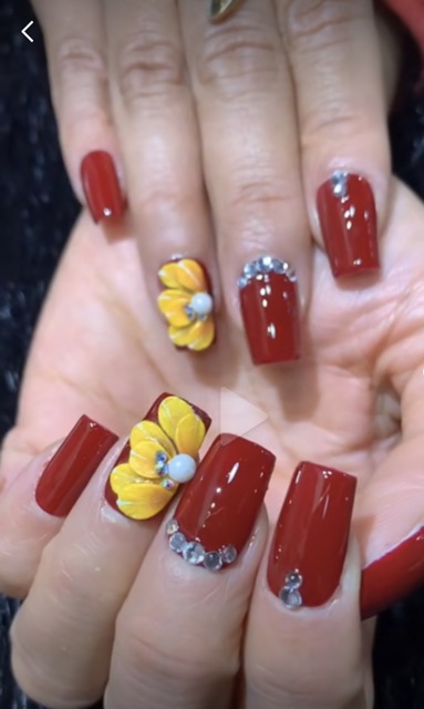 Móng tay giả nail thiết kế bộ 24móng