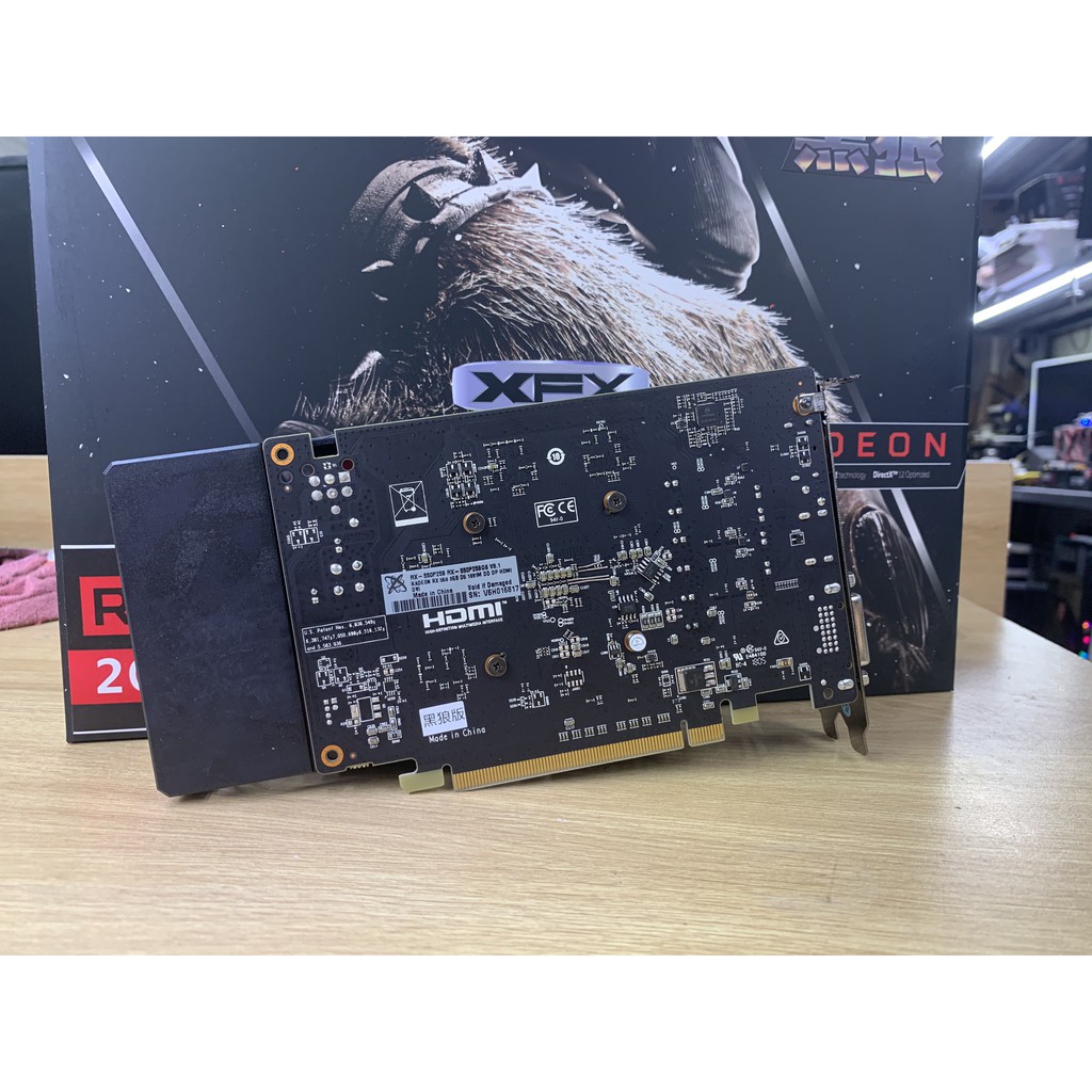 VGA XFX RX550 2GD5 2 FAN mới FULL BOX | BigBuy360 - bigbuy360.vn