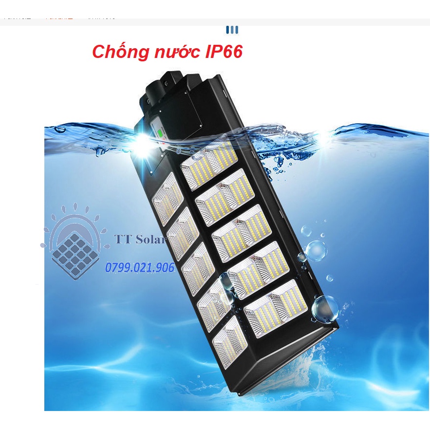 Đèn Năng Lượng Mặt Trời, Đèn Led Năng Lượng Mặt Trời sân vườn liền thể kép 1000w,700W,400W,300W,Cảm Biến Chuyển Động