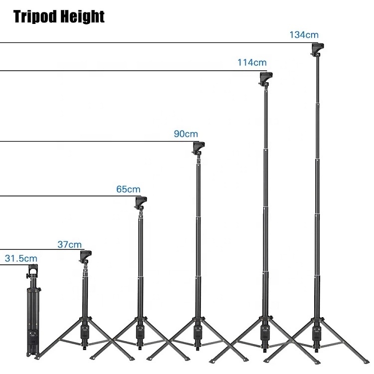 Tripod kiêm Gậy Chụp Hình tích hợp Remote cho điện thoại VCT-1688
