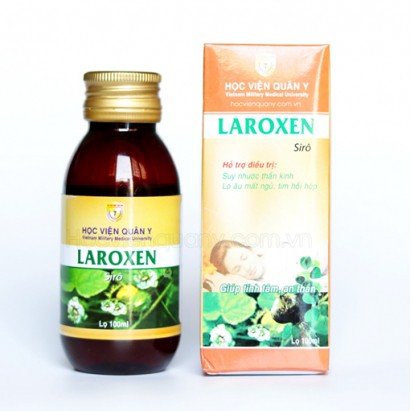 Laroxen HVQY  – Hỗ trợ giúp cải thiện tình trạng suy nhược thần kinh, hồi hộp, mất ngủ (chai 100ml)