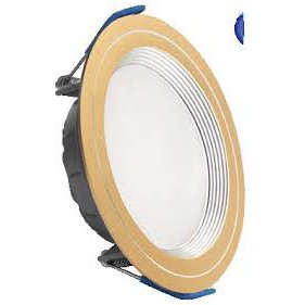 ĐÈN DOWNLIGHT LED 3 MÀU 9W ROMAN ELD2028 VIỀN VÀNG- HÀNG VIỆT NAM CHẤT LƯỢNG CAO-BẢO HÀNH 3 NĂM ĐỔI MỚI