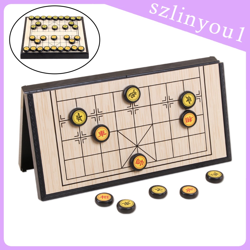 Chinese Chess Chinese Chess Game PVC Plastic Board Game for Two Players