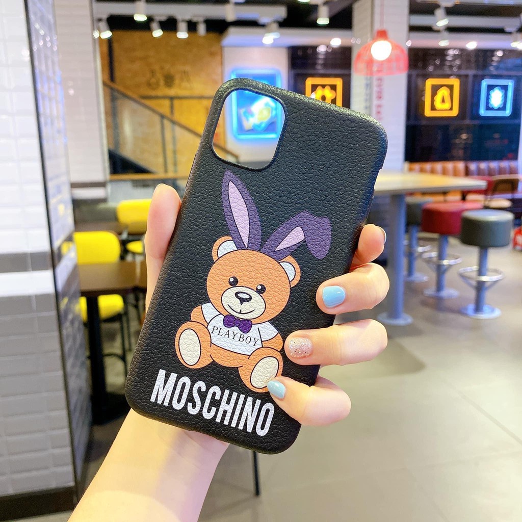 Ốp lPhone Gấu Moschino  Cam Kết Hàng Đẹp