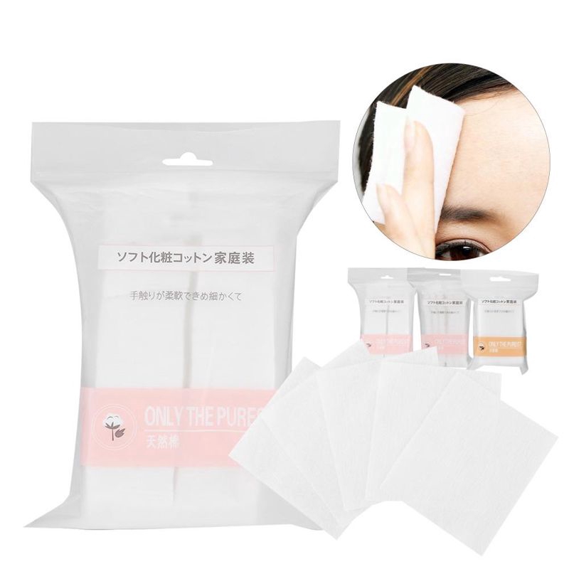 Túi bông tẩy trang 90/150/1000 miếng bằng cotton mềm mịn chăm sóc da