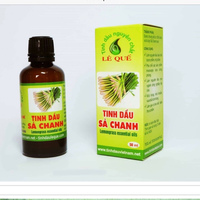 Tinh dầu sả chanh