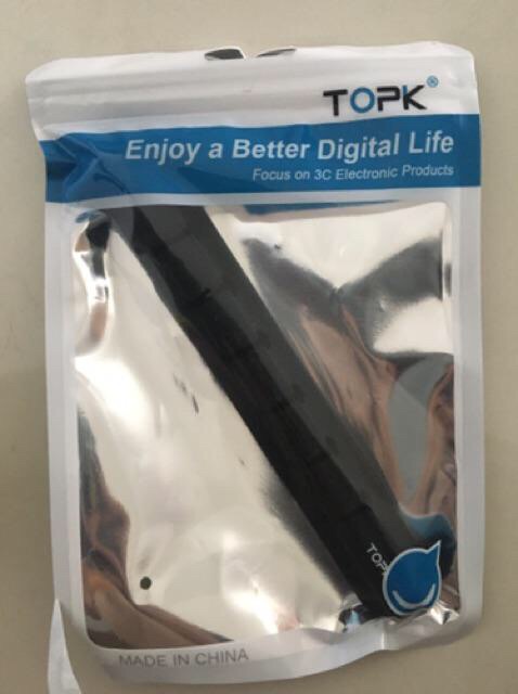 Đế kẹp giữ cáp sạc hãng TOPK - Giải pháp bảo vệ sạc cáp sạch sẽ không rối đứt | BigBuy360 - bigbuy360.vn