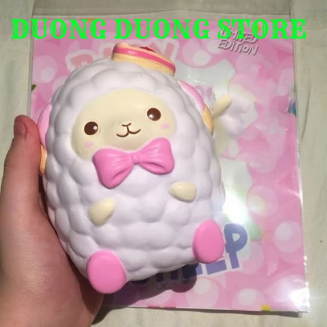 SQUISHY CỪU BÁNH DÂU UDREAM 12CM