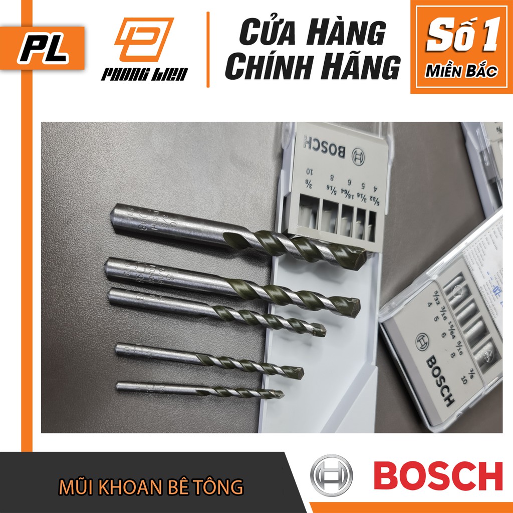 Bộ mũi khoan bê tông Bosch 2608680798 - Hàng Chính Hãng