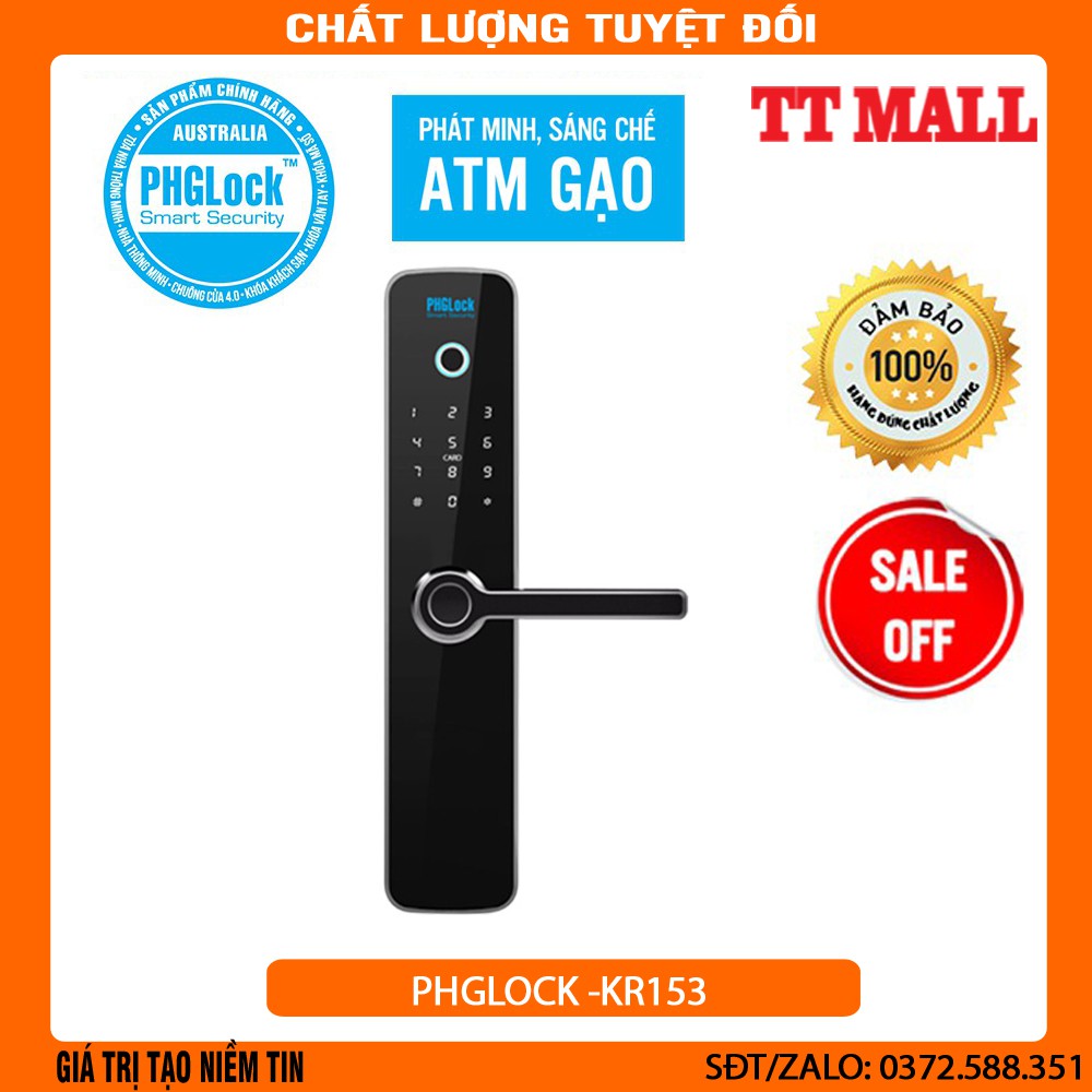 Khóa mã số,thẻ từ PHGLOCK -KR153 .