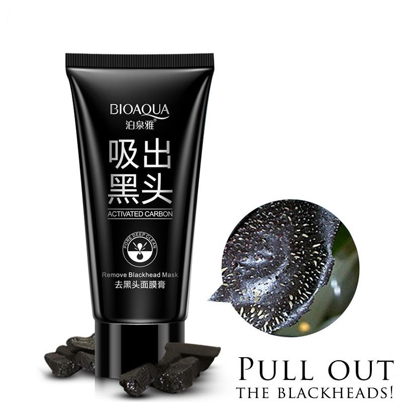 Mặt Nạ Than Tre Lột Mụn Đầu Đen Làm Sạch Sâu Se Khít Lỗ Chân Lông Bioaqua