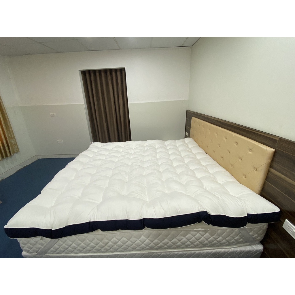 Nệm Topper Lông Vũ Microfiber Tiêu Chuẩn Hạng Phòng Tổng Thống President DADA - Dày 9cm