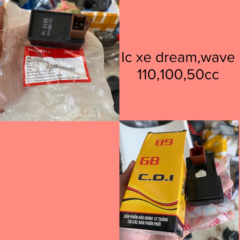 Ic xe wave 110,dream thái,nhỏ,alpha,100,thái 110,zx,cub 81,82(ic đánh lửa)