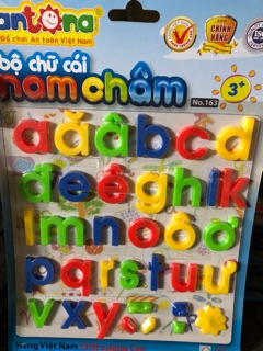 Bộ chữ cái nam châm Antona(chữ thường)