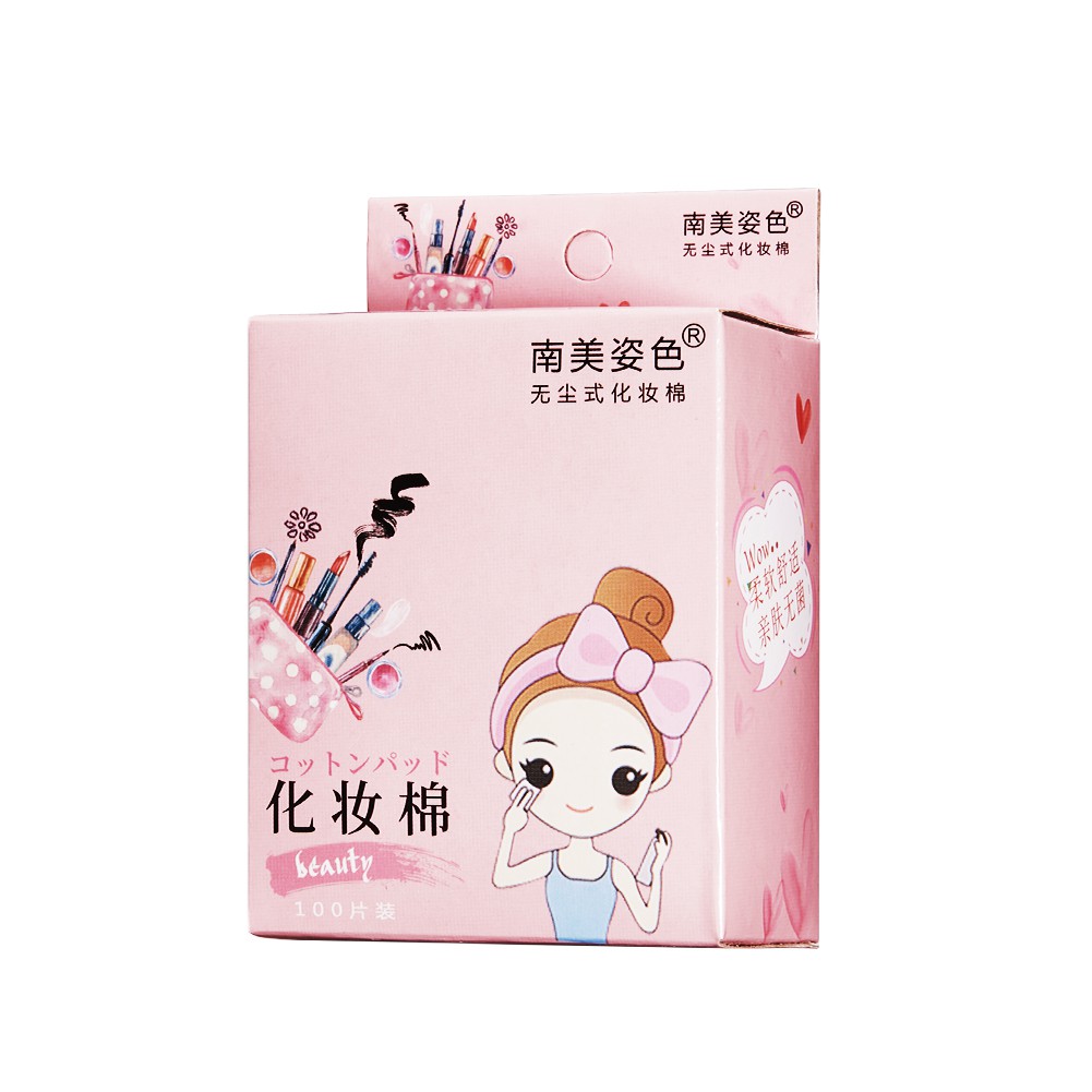 (Hàng Mới Về) Set 100 Bông Cotton Trang Điểm Mặt bông tẩy trang Gecomo | BigBuy360 - bigbuy360.vn