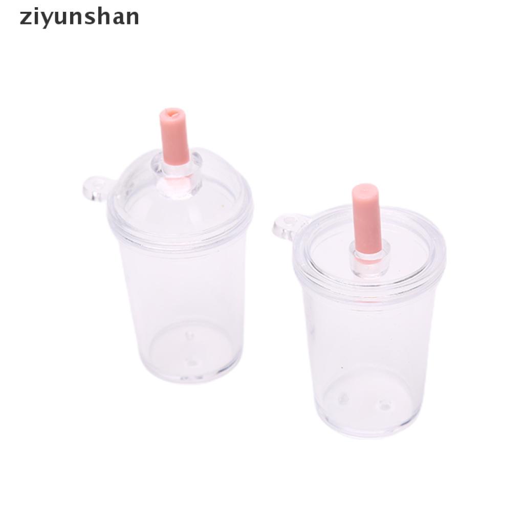 ziyun 5x Frappuccino Cup Coffee Cup Dollhouse Miniature Simulation Plastic Cake cup .