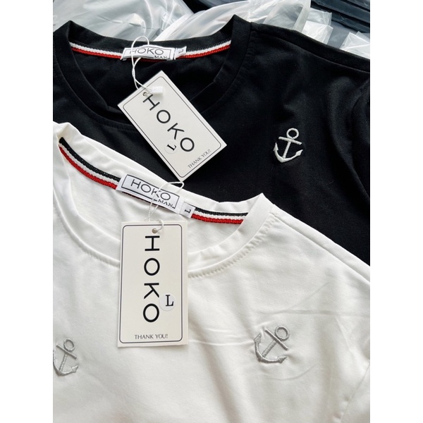 Áo thun nam cổ tròn, áo phông nam tay ngắn thêu chữ vải cotton không xù lông form chuẩn kiểu dáng Hàn Quốc thun lạnh