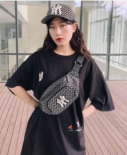[ Chính hãng ] Dép nón túi chéo MLB monogram