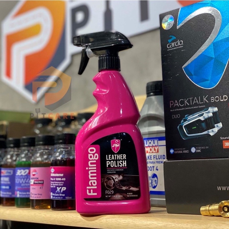 Kem Dưỡng Bóng và Phục Hội Đồ Da Nội Thất Cao Cấp Flamingo F029 500ml