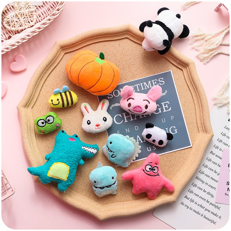 Huy Hiệu Cài Áo, Balo Bằng Bông Hình Khủng Long Xanh Xinh Yêu