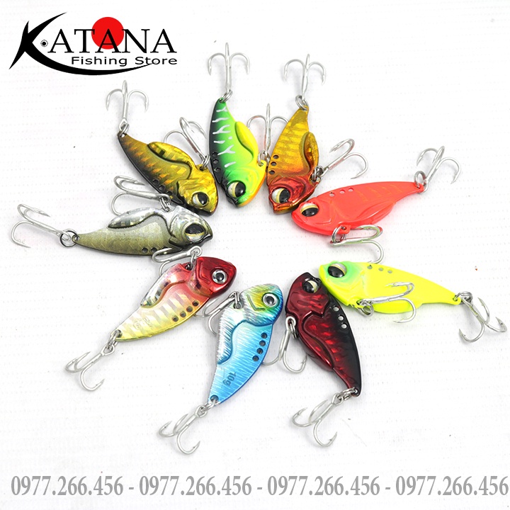 Mồi câu lure cá sắt VIB - mồi câu lure giá rẻ