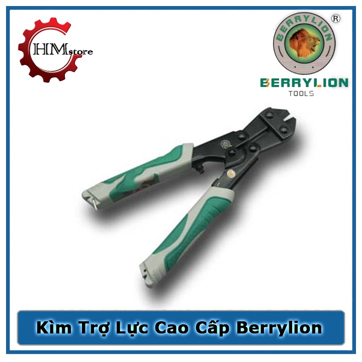 Kìm cắt trợ lực 200mm Berrylion Kềm cắt cộng lực Cao cấp thép CR-V