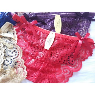 Quần Lót Nữ - 5 Quần Ren Hai Dây Nơ - Mã 8101