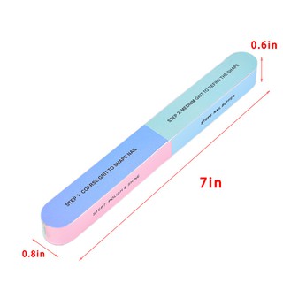 Cây dũa móng tay dạng khối màu
