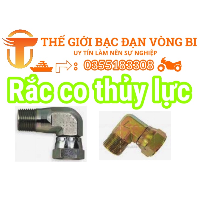 Rắc co thủy lực cút nối thủy lực