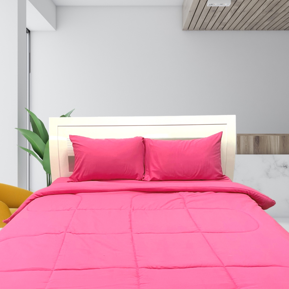 Bộ ga áo gối Micro Satin Glenda 1m2x2m 1m4x2m 1m6x2m 1m8x2m +20cm