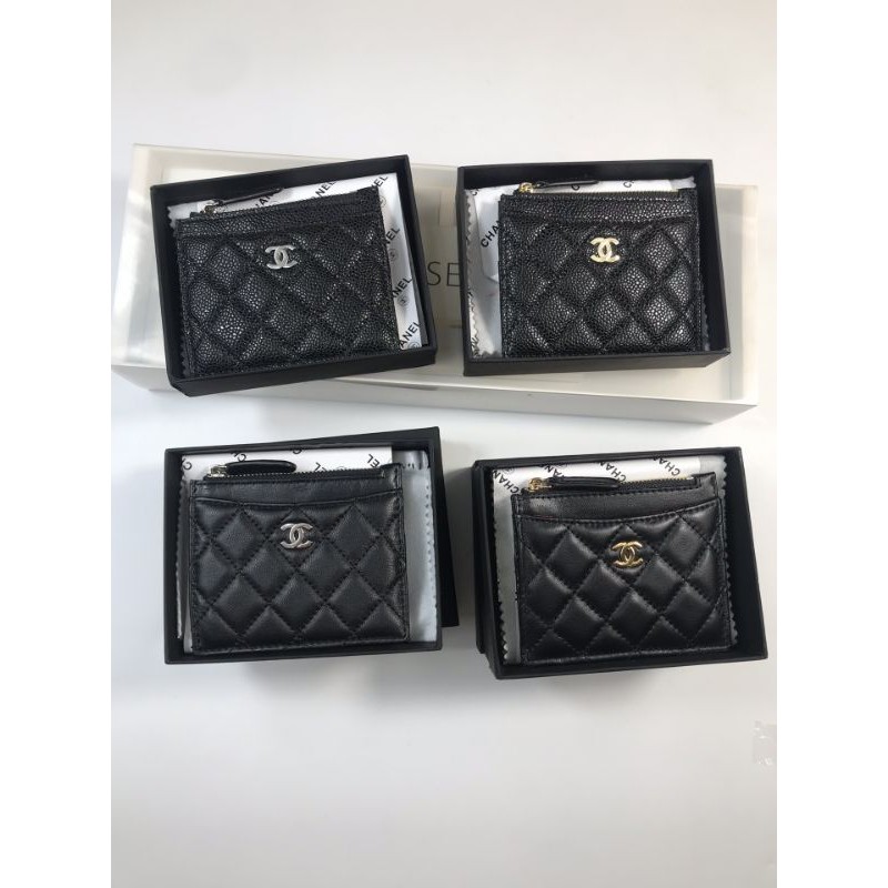 ví nữ cầm tay dáng mini nhỏ xinh da thật 𝘾𝙝𝙖𝙣𝙚𝙡
