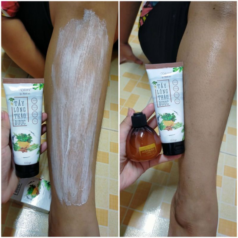 [CHÍNH Hãng] Kem Tẩy Lông Thảo Dược, Kem Tẩy Lông N'Store, Triệt Lông Vĩnh Viễn | BigBuy360 - bigbuy360.vn
