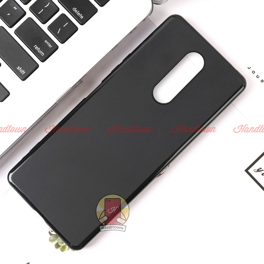 Ốp Lưng TPU Sony Xperia 1 / Sony Xperia 1II Nhựa Dẻo Đen Toàn Bộ Viền Bóng Lưng Nhám Case Chống Va Đập Chống Trầy Xước
