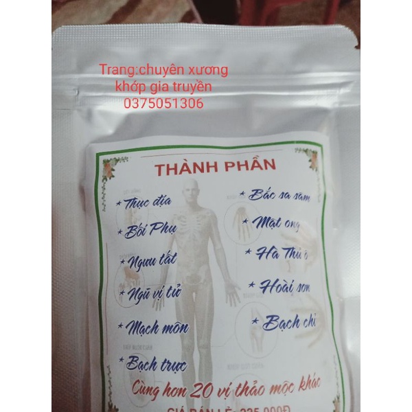 [GIÁ BÁN BUÔN  10 GÓI]BẢO CỐT XUÂN thảo mộc gia truyền 0375051306