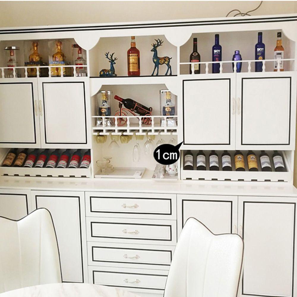 PATRICIA Cuộn Băng Keo PVC Tự Dính 0.5cm / 1cm Trang Trí Tường Nhà Tắm