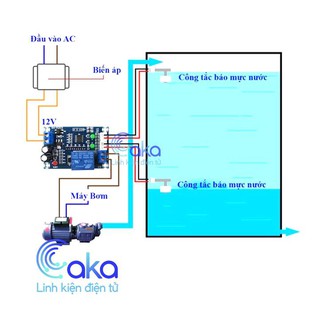 Mạch bơm nước tự động XH-M203
