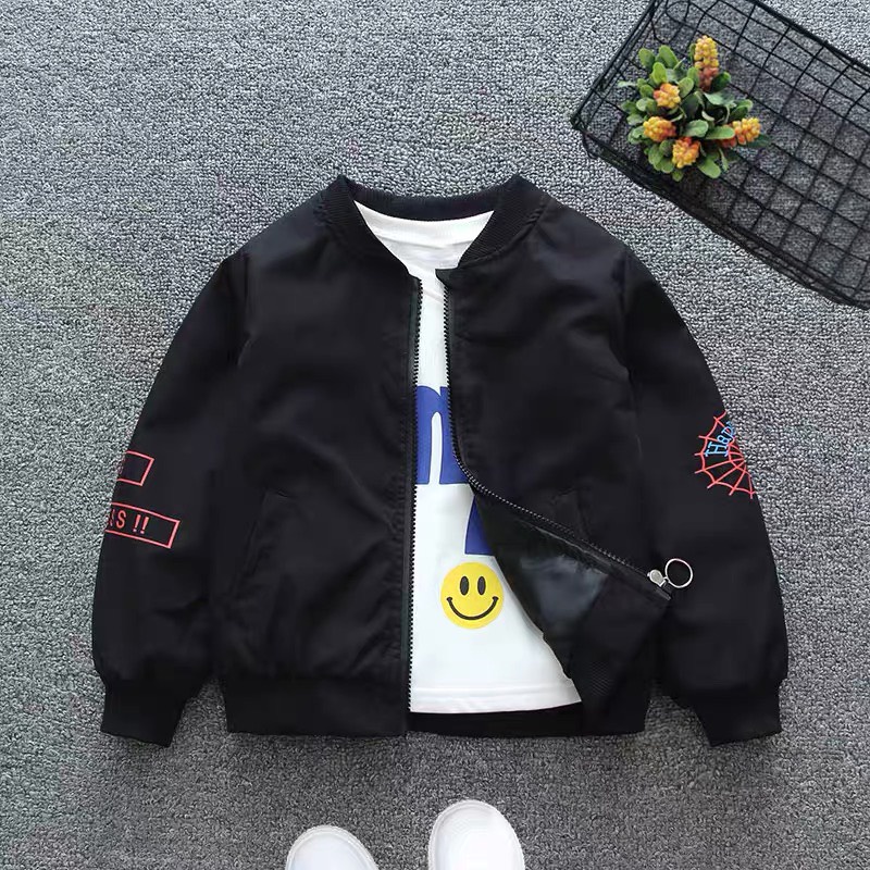⚡️ Áo khoác dù trẻ em ⚡️ Áo khoác Bomber ⚡️ Áo khoác thu đông cho bé in 3d màu sắc nổi bật, hàng Hàn quốc cao cấp