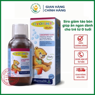 Siro Fitobimbi Isilax 𝐂𝐡í𝐧𝐡 𝐇ã𝐧𝐠 Hỗ trợ giảm táo bón kéo dài Kích thích ăn ngon ở trẻ Dược Khánh An D6