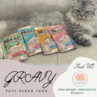 Pate Nekko Gravy 70gr - thức ăn ướt cho mèo